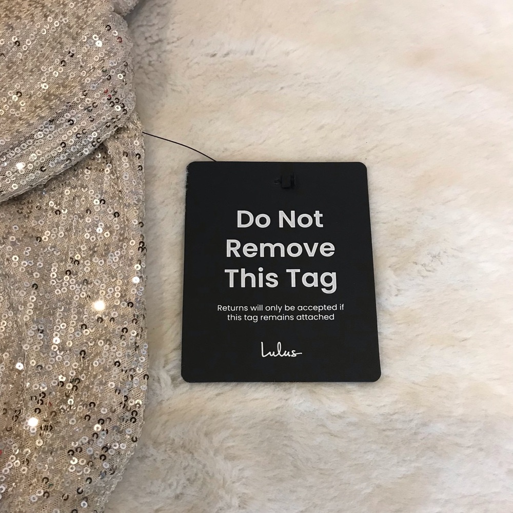 Lulus Cream Sequin Dancing Diva One Shoulder Body… - image 8